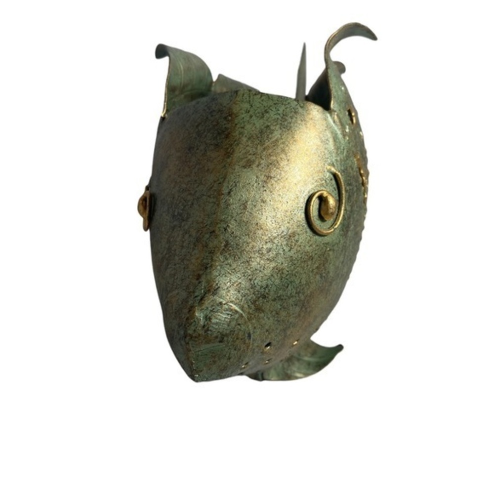 Metal Fish Decor Tea Lite Holder - Picture 4 of 4